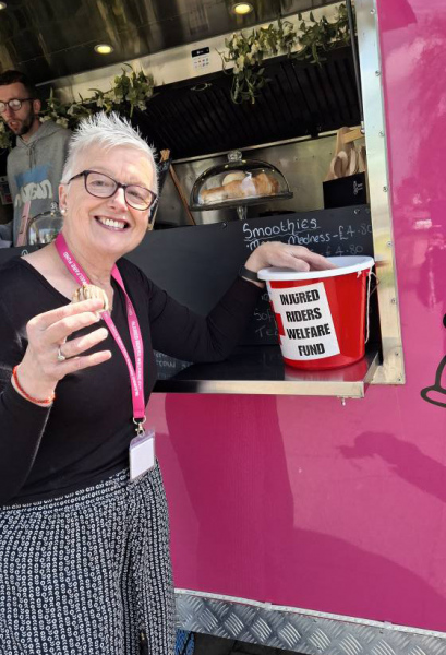 Jan at Foxy Tastes food van