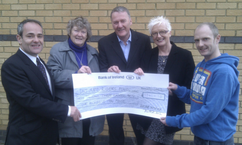 Wow!! Thank you so much to everyone who donated to our charithy at the Awards Night, we were delighted to be the nominated charity. John, good to see you doing so well!