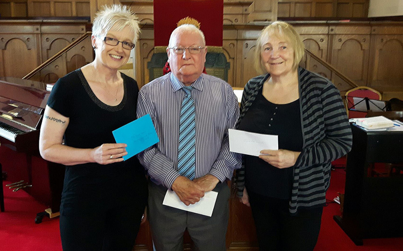 fund-raisWe would like to thank the members of First Presbyterian Church in Comber and particularly Norman McKeag and his daughter Sandra McAuley MBE..................ing-2016-1