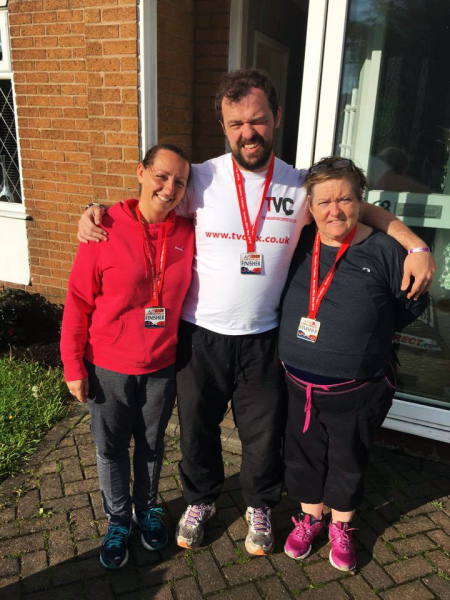 Our friend Rob Barber, his wife Anna and his Mother Julie ....................