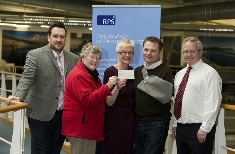 Donation at the recent Cornmarket Motorcycle Award....................